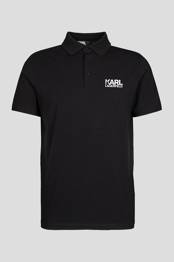 ΜΠΛΟΥΖΑ POLO KARL LAGERFELD - 990 ΜΑΥΡΟ